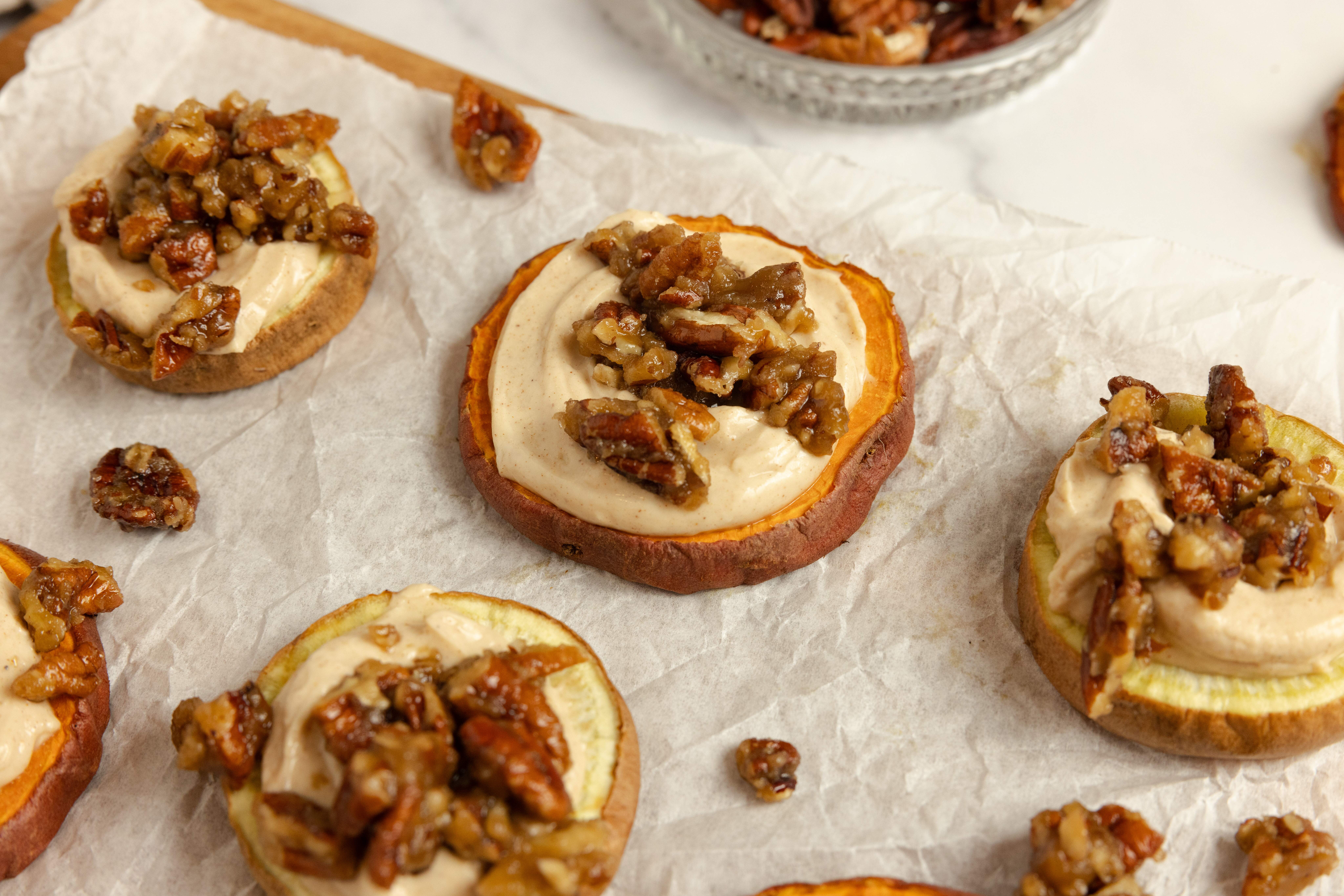 sweet potato pie bites