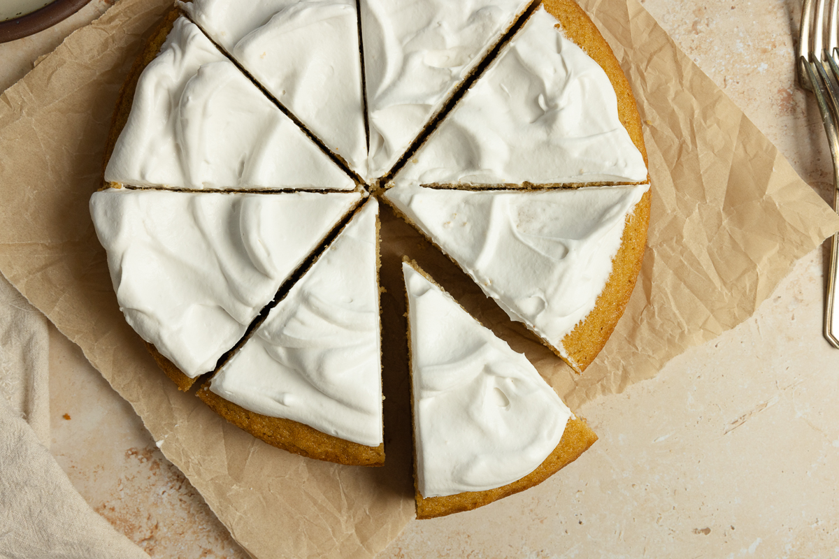 Almond Flour Vanilla Cake